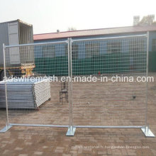 Fournisseur de Chine - Construction de clôture temporaire galvanisée